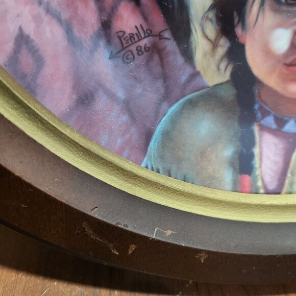 Vague Shadows The Cheyenne Nation Decorative Collector Plate by Perillo First Is - Picture 11 of 16